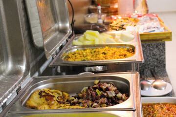 Breakfast buffet