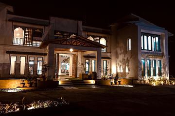 Front of property - evening/night