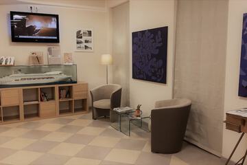 Lobby sitting area