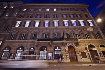 Front of property - evening/night