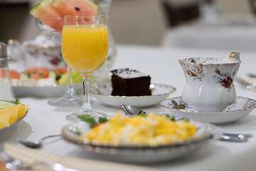 Breakfast buffet