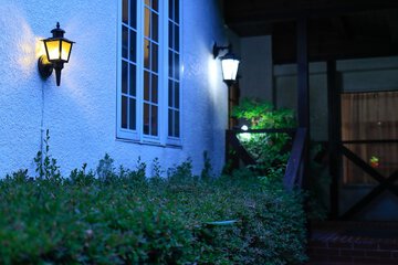 Front of property - evening/night