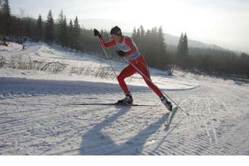 Skiing
