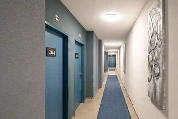 Interior entrance