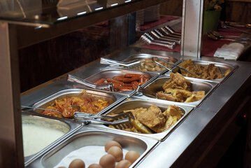 Breakfast buffet