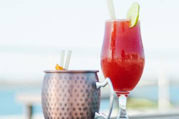 Poolside bar