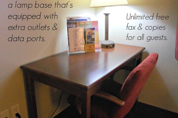 In-room business center