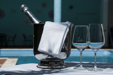 Poolside bar