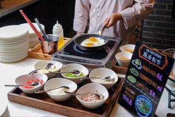 Breakfast buffet