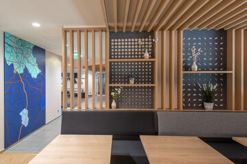 Breakfast area