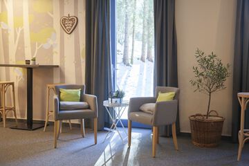 Lobby sitting area