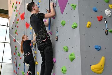 Rock climbing wall - indoor