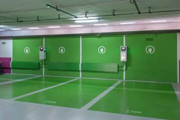Electric vehicle charging station