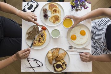 Breakfast area