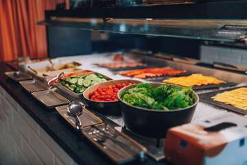 Breakfast buffet
