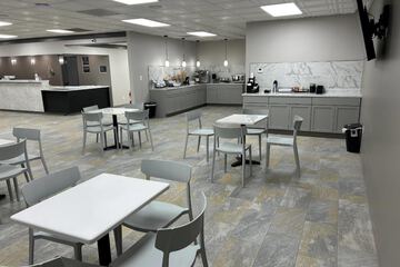 Breakfast area