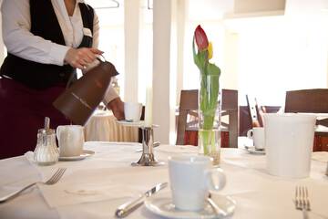 Breakfast area