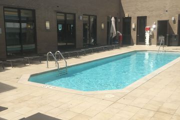 Rooftop pool