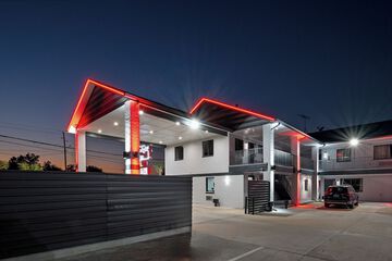 Front of property - evening/night
