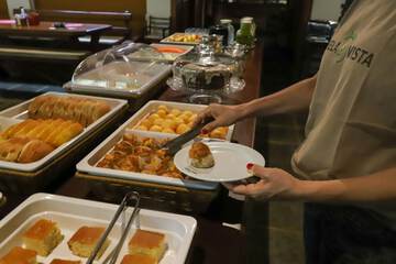 Breakfast buffet