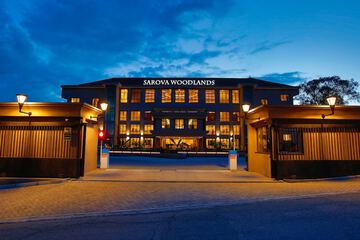 Front of property - evening/night