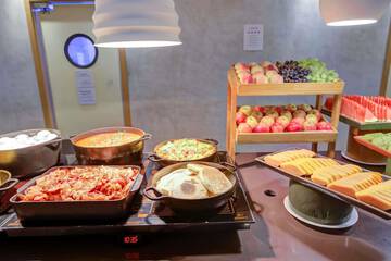 Breakfast area