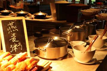 Breakfast buffet