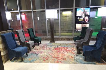 Lobby sitting area