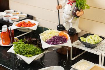 Breakfast buffet