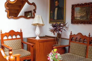Lobby sitting area