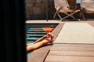 Rooftop pool