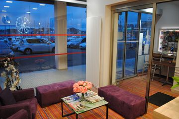Lobby sitting area