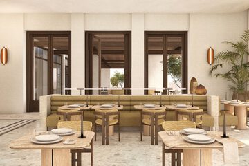 Breakfast area