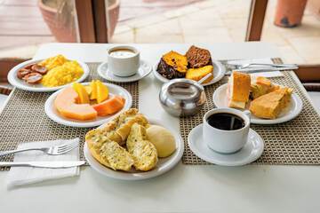 Breakfast buffet