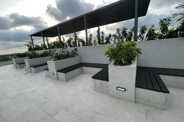 Rooftop pool