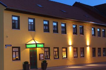Front of property - evening/night