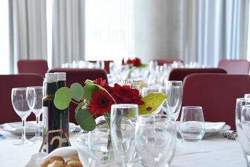Couples dining