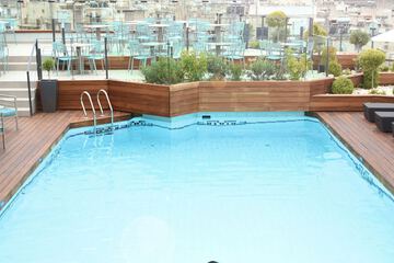Rooftop pool