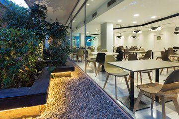 Lobby sitting area