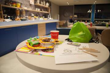 Breakfast area
