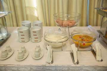Breakfast area