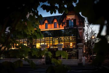 Front of property - evening/night