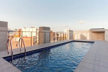 Rooftop pool