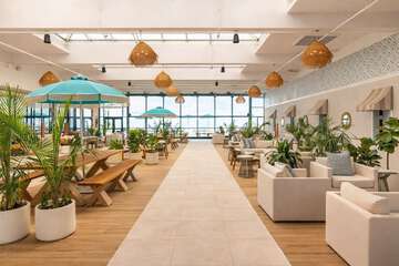 Lobby sitting area