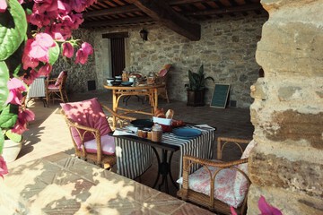 Breakfast area