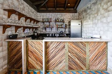 Poolside bar