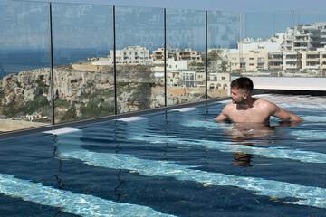 Rooftop pool