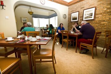 Breakfast area
