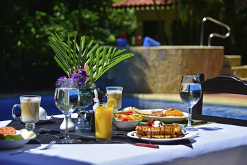 Breakfast buffet