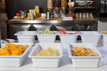Breakfast buffet